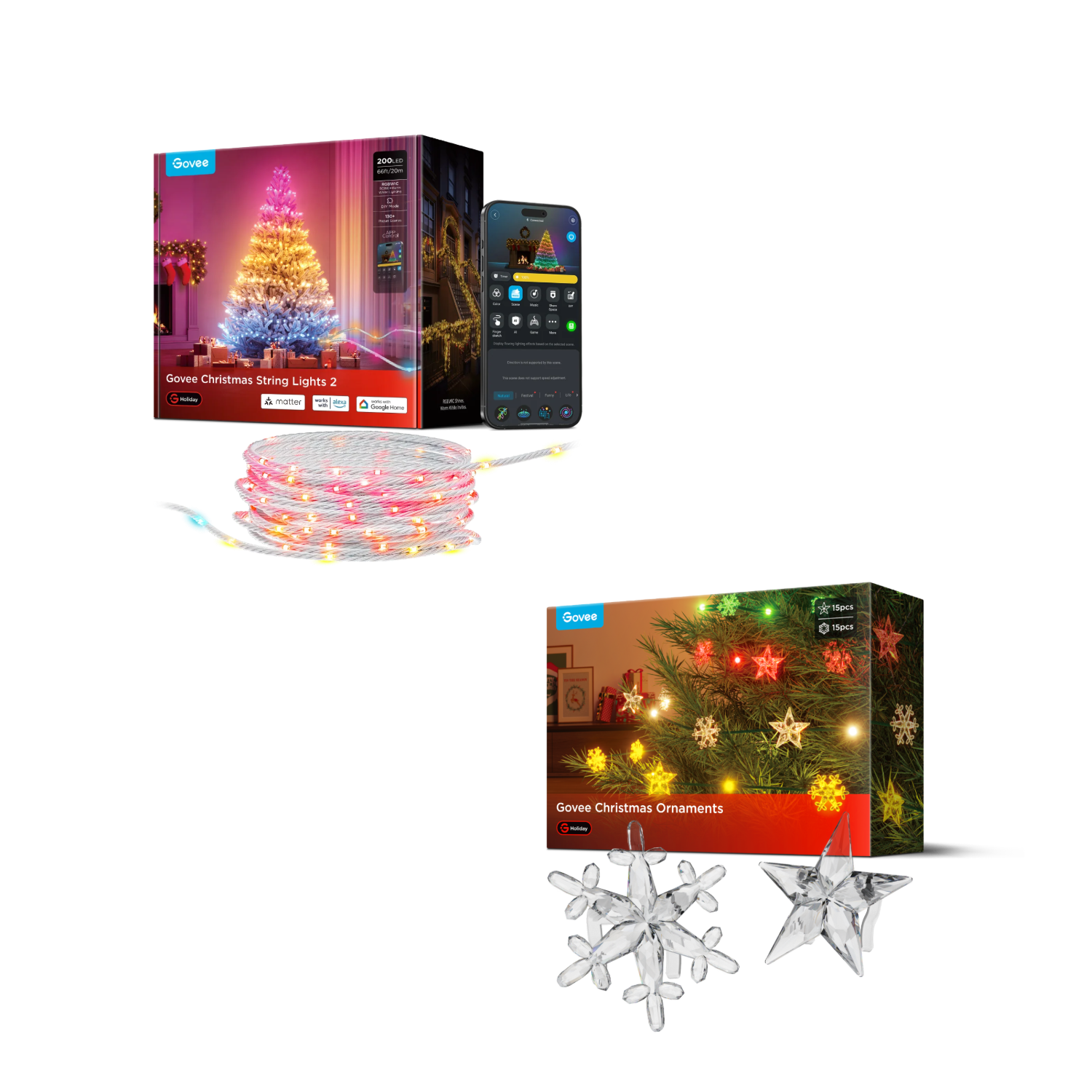 Govee Christmas String Lights 2