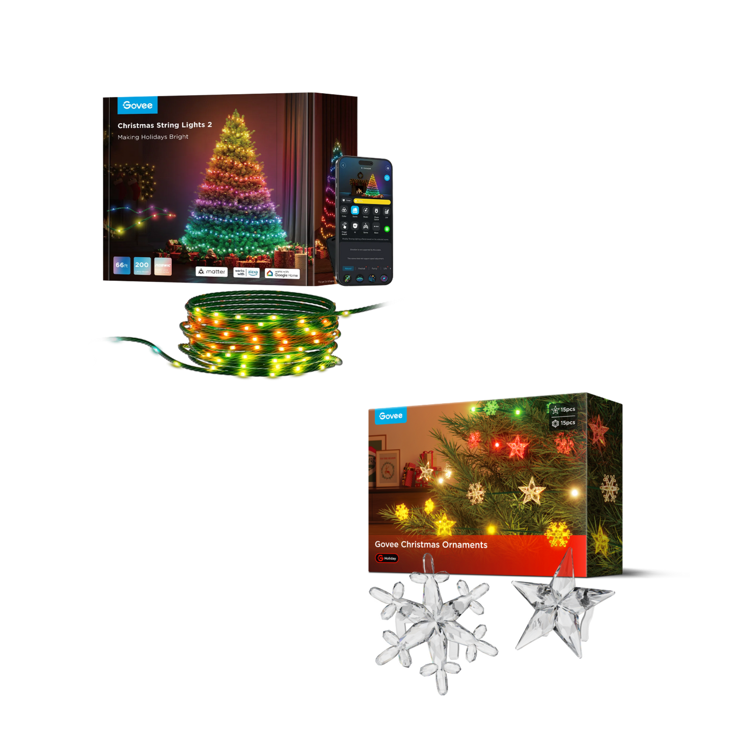 Govee Christmas String Lights 2