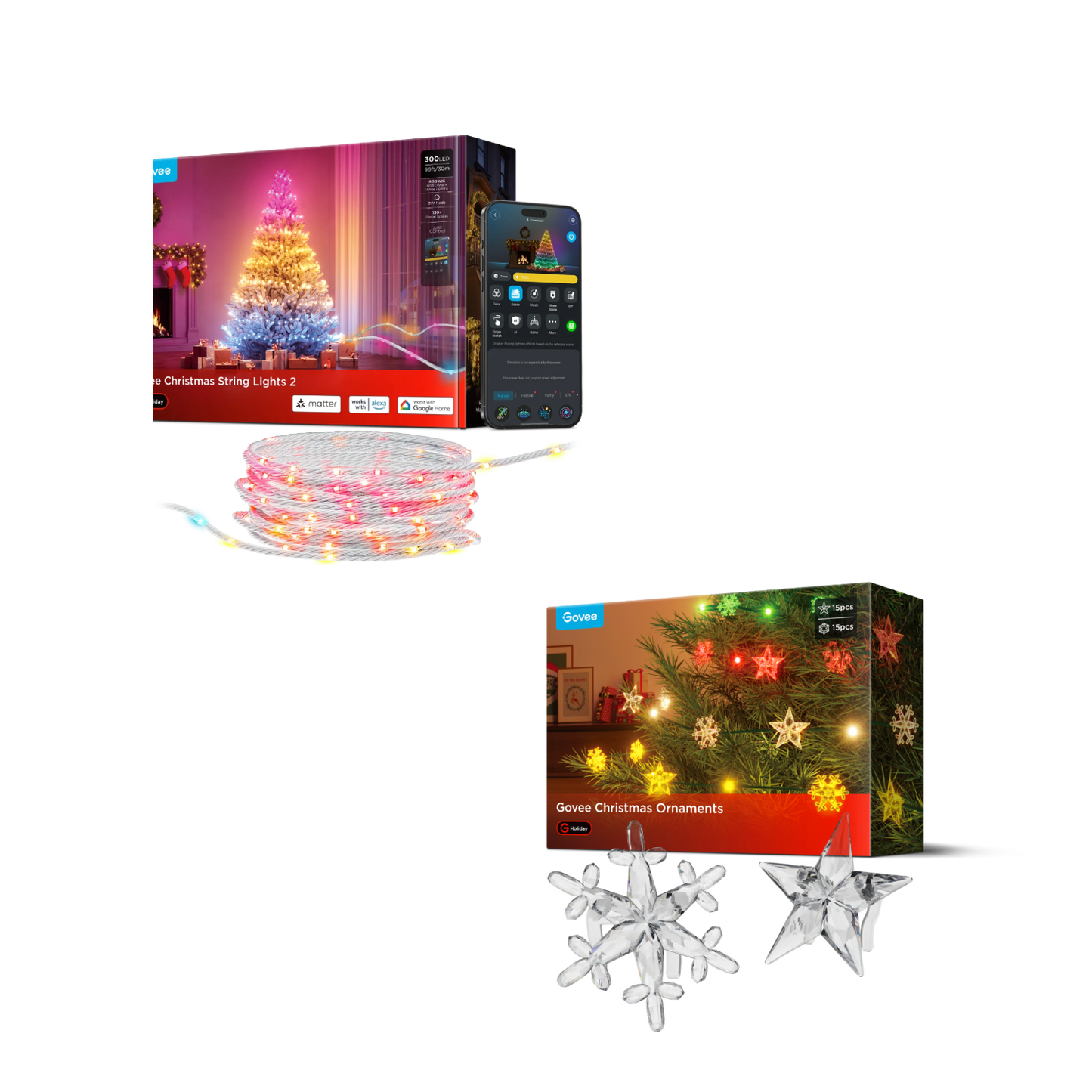 Govee Christmas String Lights 2