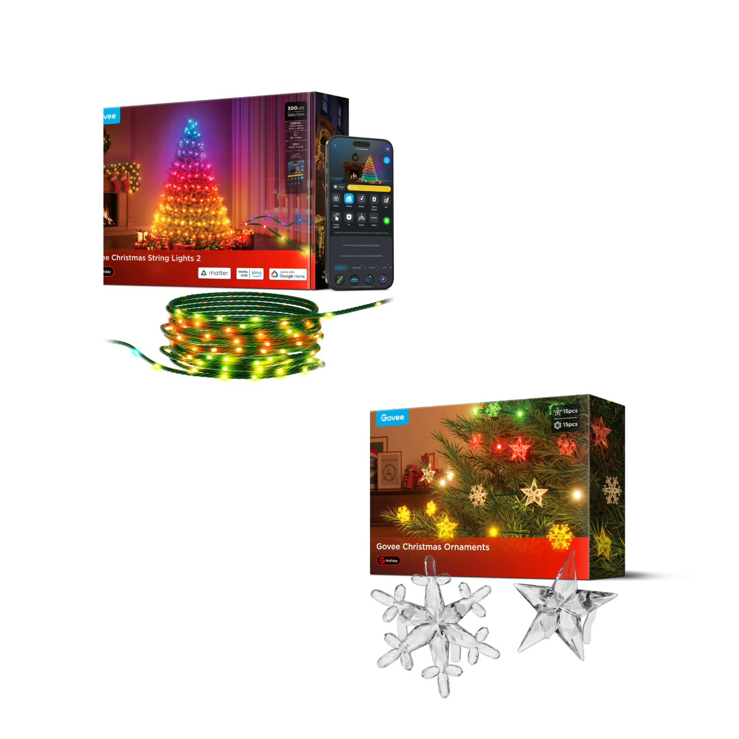 Govee Christmas String Lights 2