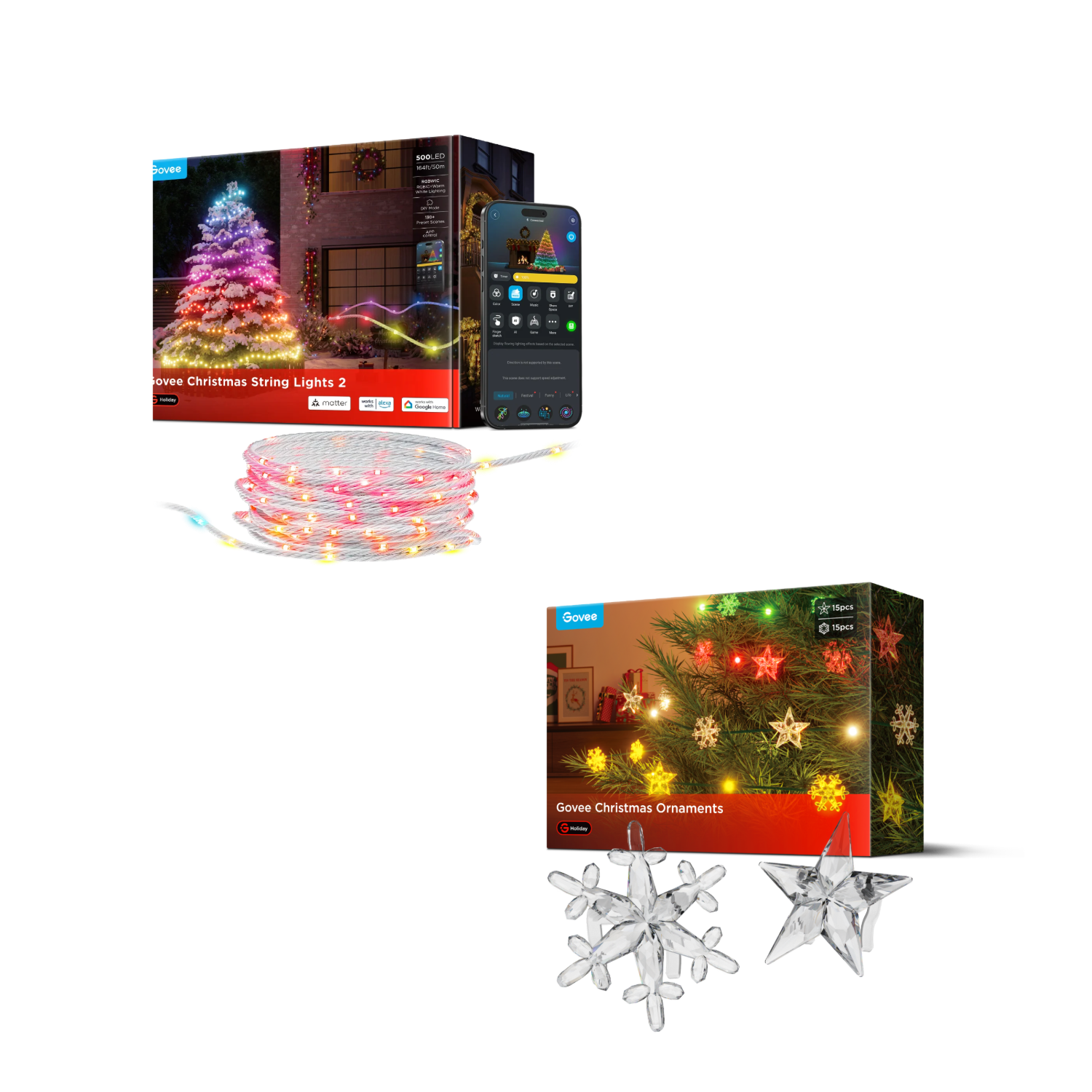 Govee Christmas String Lights 2