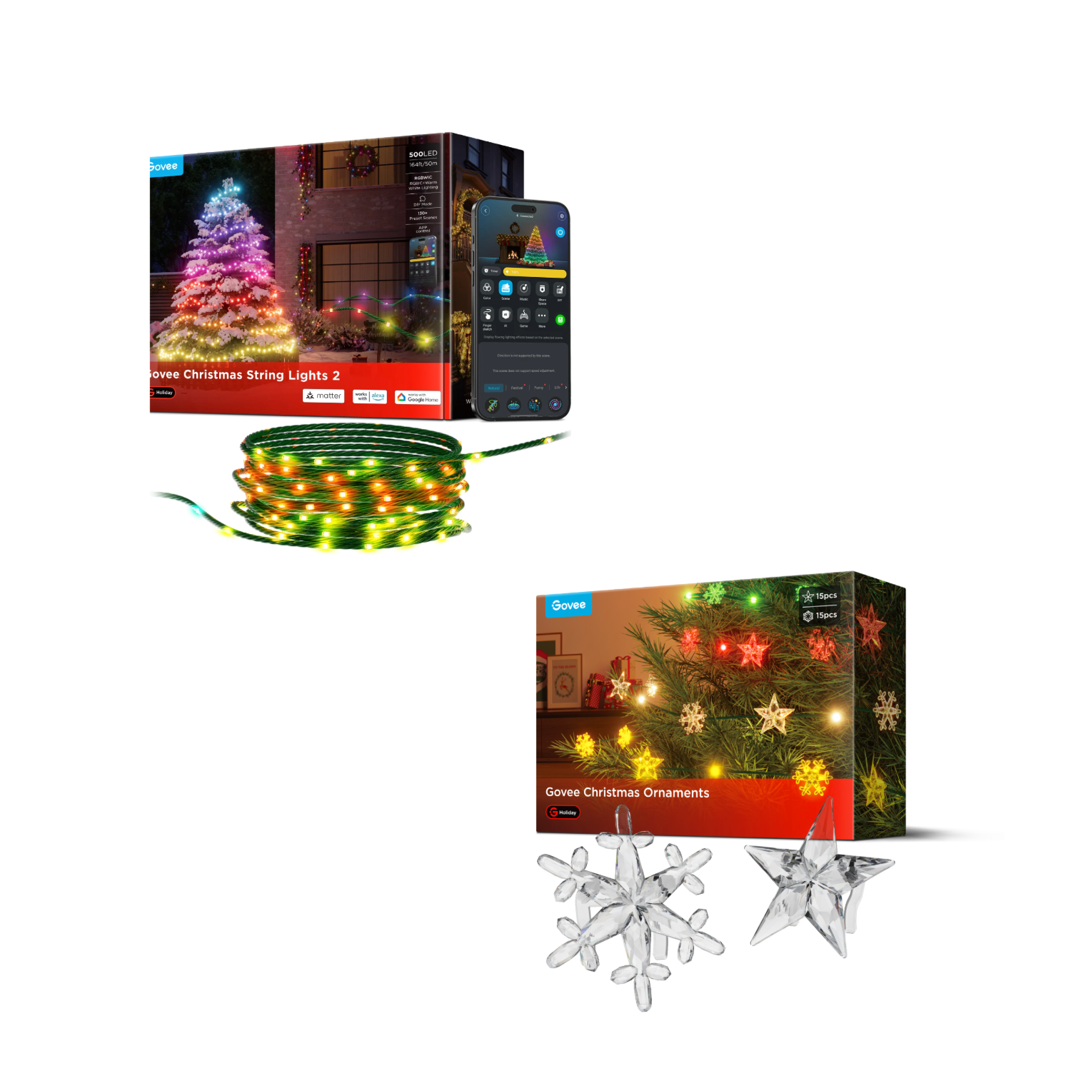 Govee Christmas String Lights 2