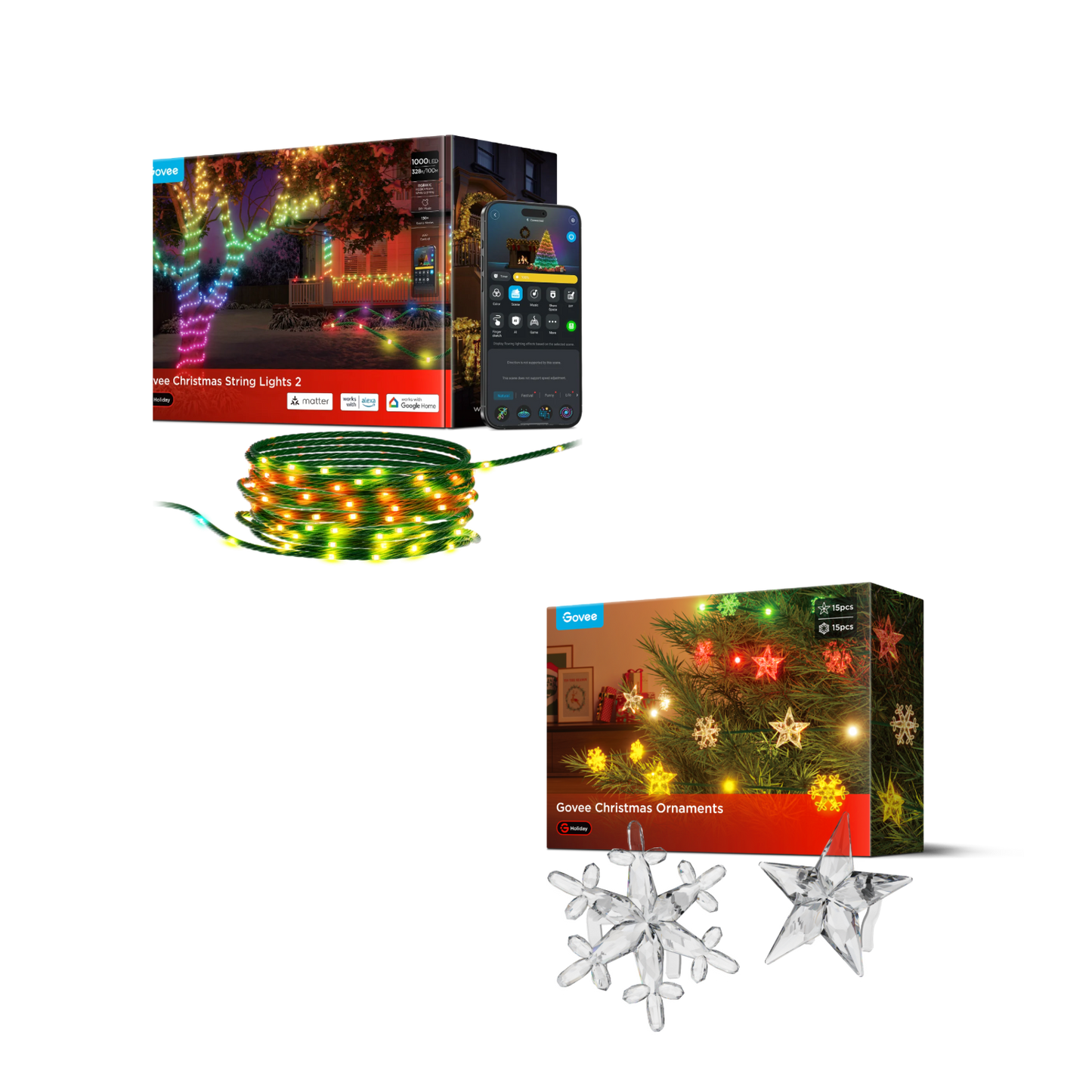 Govee Christmas String Lights 2