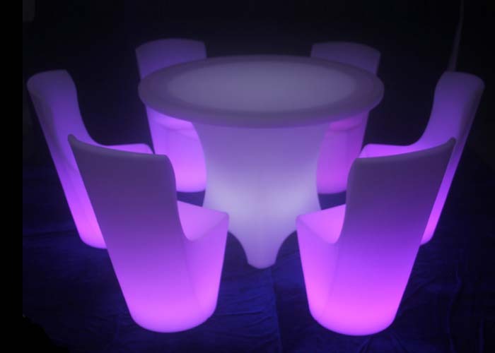 Wholesale Led Cube Bar Furniture Chair Led Bar Table Outdoor Event Used Illuminate Night Club Counter