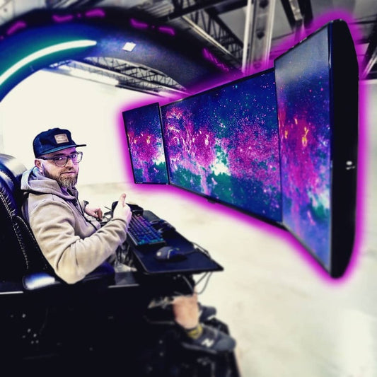 CES Hot Imperator Works IW R1 Computer Cockpit Genuine Leather Chair Workstation with RGB OEM ODM acer predator Thronos comfort