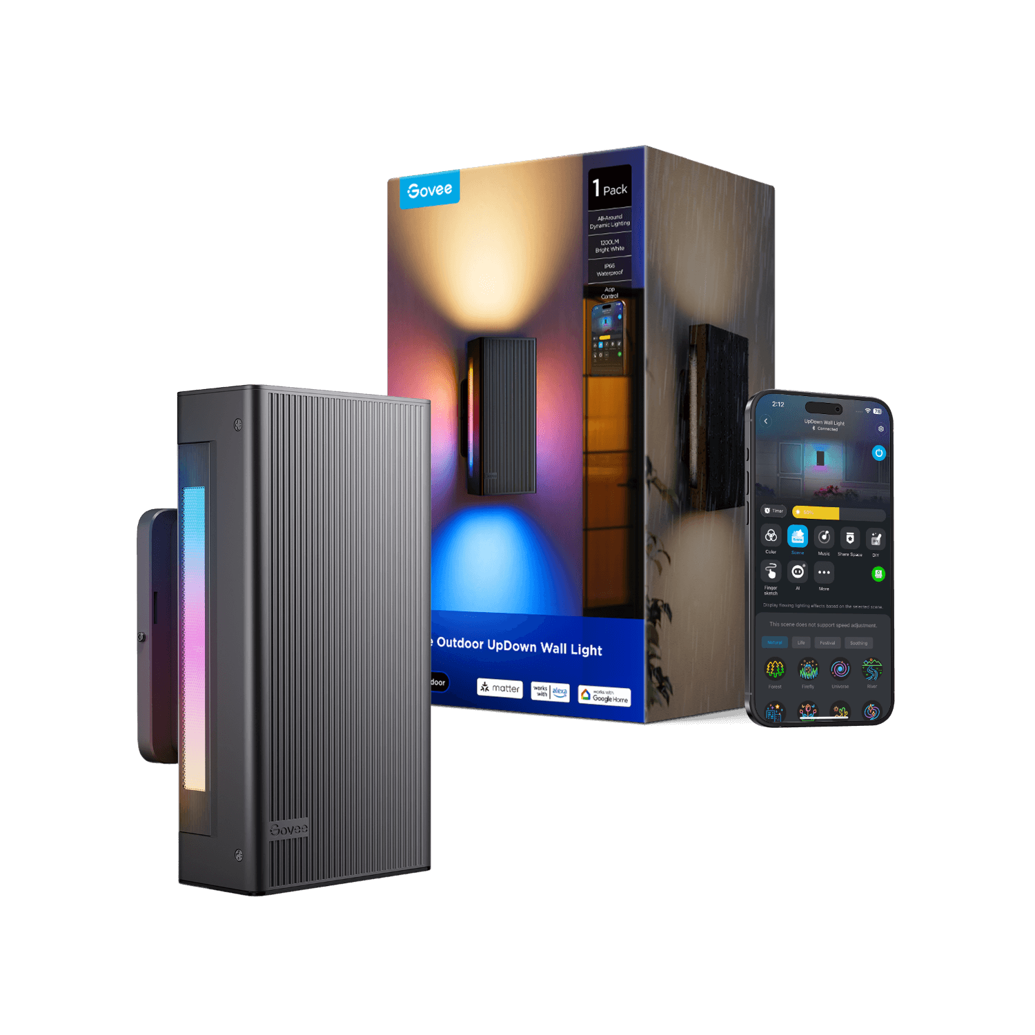 Govee Outdoor UpDown Wall Light