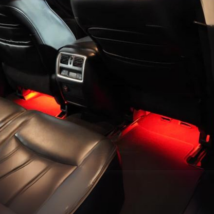Interior Footwell Ambient Lighting Kit | Front + Rear Coverage