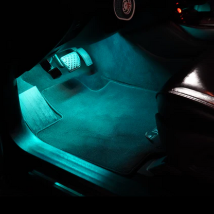 Interior Footwell Ambient Lighting Kit | Front + Rear Coverage
