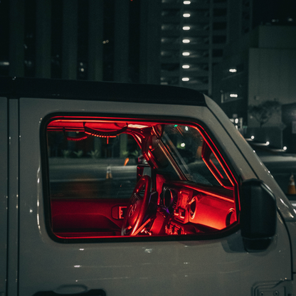 Interior Footwell Ambient Lighting Kit | Front + Rear Coverage