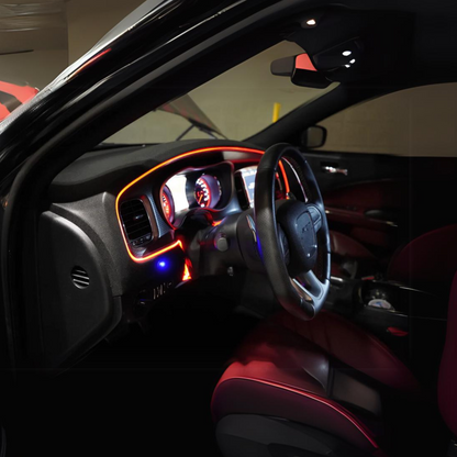 RGBW Fiber Optic Interior Ambient Lighting Kit 2.0 (6pc)