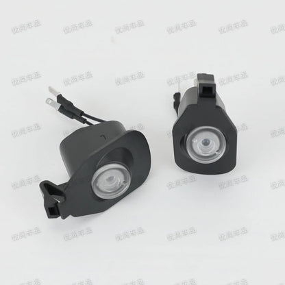 For 15-23 Ford Mustang rear view mirror welcome light Mustang door projection light atmosphere light modification