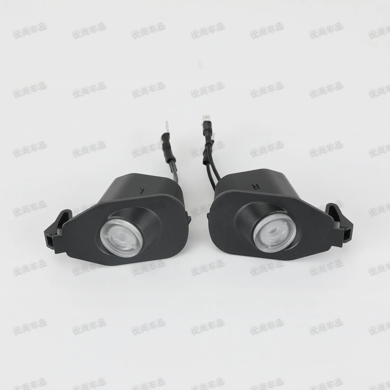 For 15-23 Ford Mustang rear view mirror welcome light Mustang door projection light atmosphere light modification