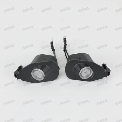 For 15-23 Ford Mustang rear view mirror welcome light Mustang door projection light atmosphere light modification