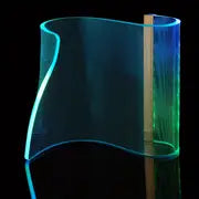 Table Lamp LED, RGB Desk Lamp, Modern Bedside Lamps for Futuristic Ambient Mood Lighting, Unique Gaming Light with Smart APP&amp;Remote Control Dimmable, for Room Decor, Concerts, Dance, Office, Gift