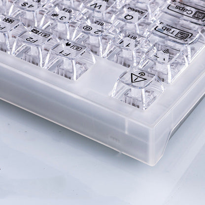 Hot-Swappable Mechanical Keyboard | RGB Wireless Bluetooth 87-Key Compact Gaming