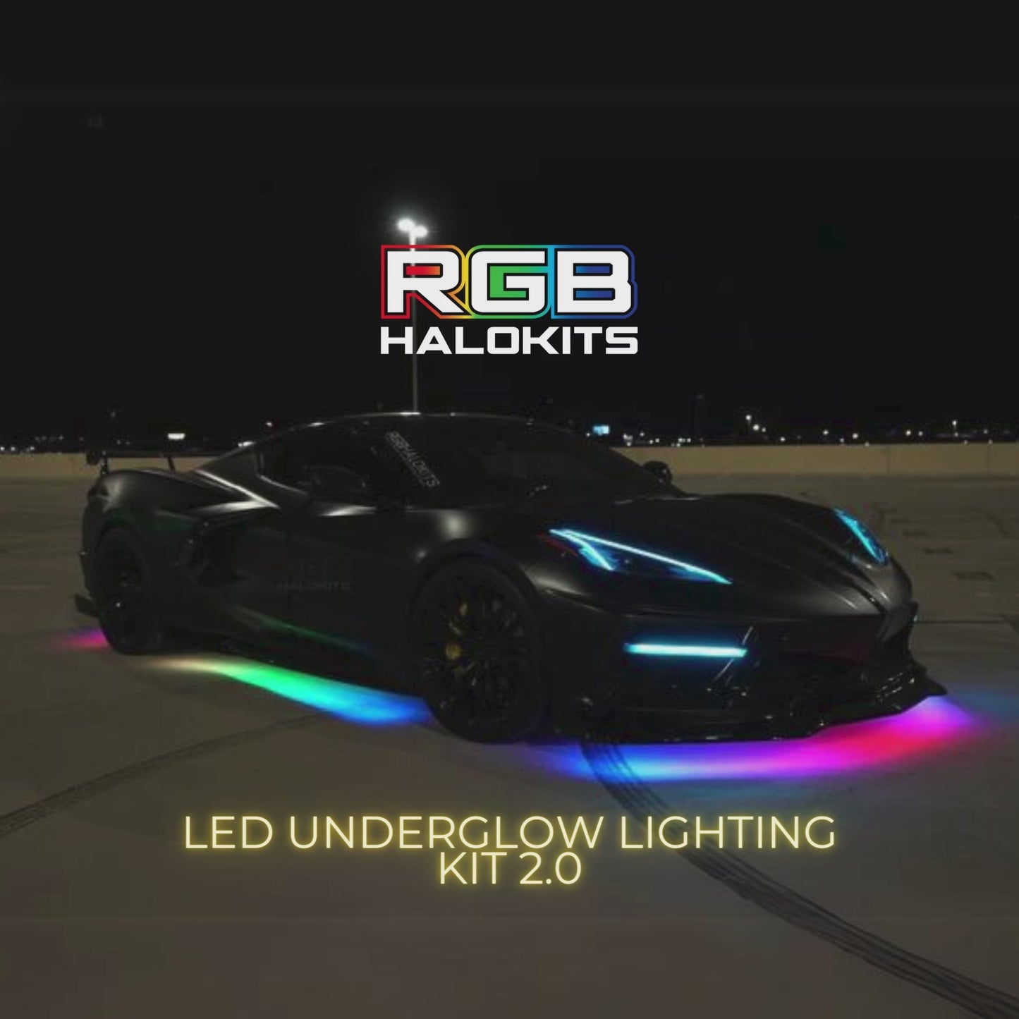 Flow Series LED Underglow Lighting Kit 3.0 | Custom 6pc | Flexible