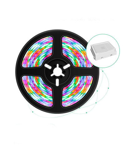 Rgb Led Light Strip - Colorful Dimmable 5050 Waterproof Tape With Remote Control