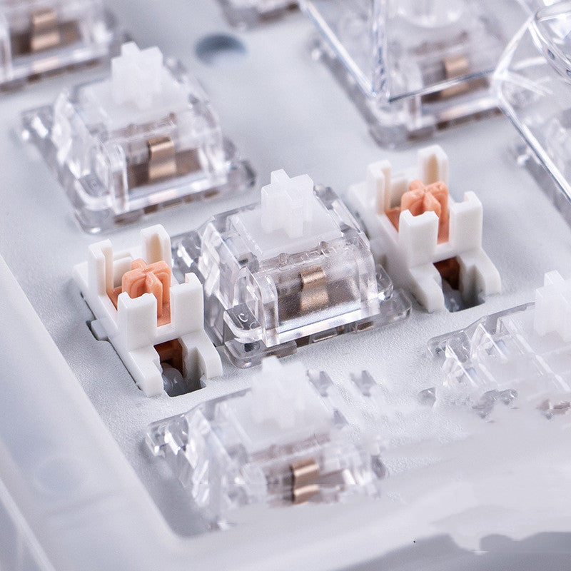 Hot-Swappable Mechanical Keyboard | RGB Wireless Bluetooth 87-Key Compact Gaming