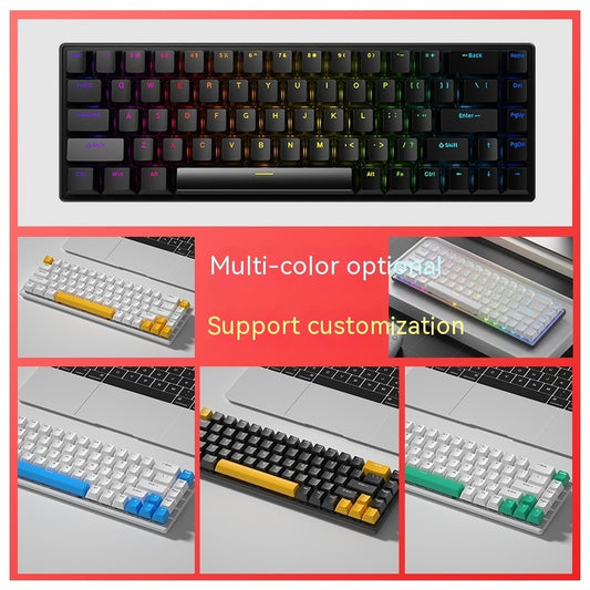 Portable RGB Keypad – Compact Mechanical Style RGB Backlit Keyboard with Customizable Keys