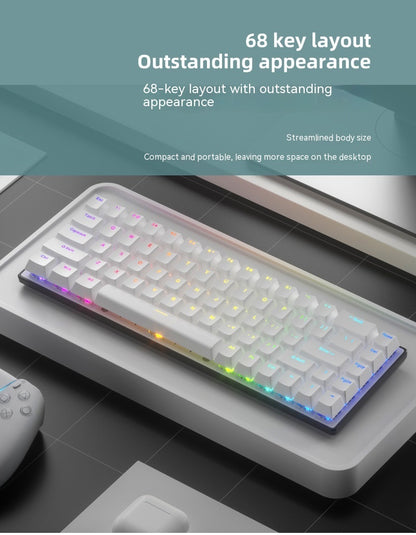 Portable RGB Keypad – Compact Mechanical Style RGB Backlit Keyboard with Customizable Keys