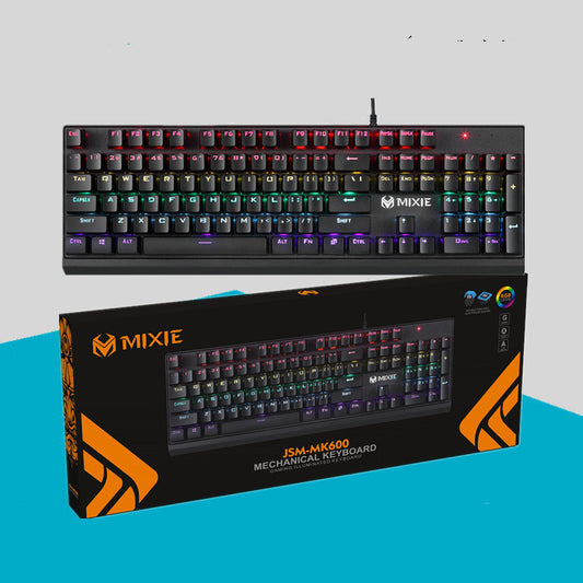 Rgb Mechanical Keyboard – Arabic Esports Gaming With RGB Backlit Keys USB