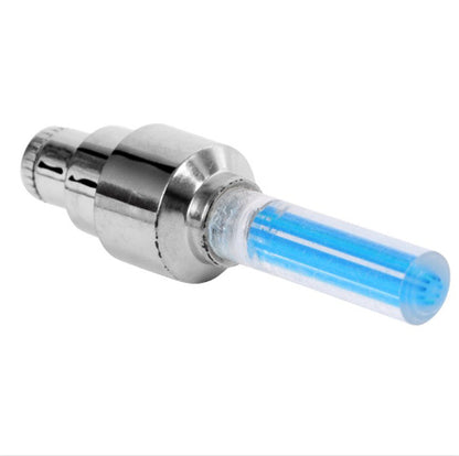 Automobile Tire Valve Lights - Waterproof Stainless Steel Wheel LED Caps