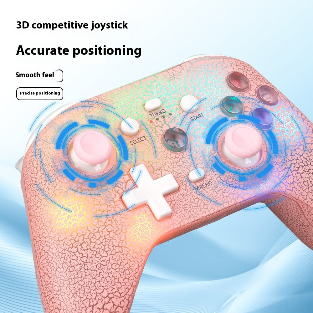 RGB Gamepad Controller – Wireless Multiplatform Gamepad with Dazzling Lamp Effect